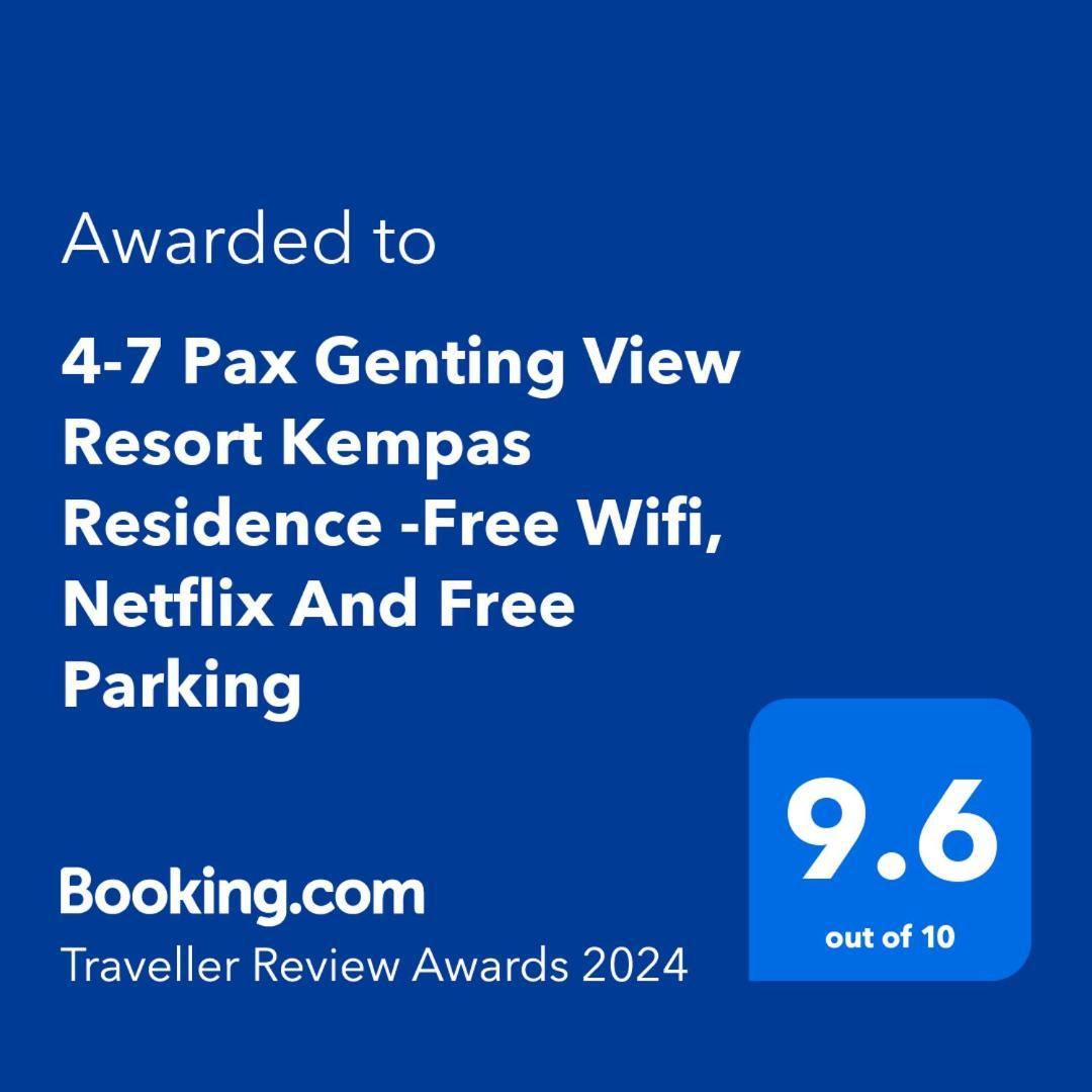 4-7 Pax Genting View Resort Kempas Residence -Free Wifi, Netflix And Free Parking Dataran Tinggi Genting Bagian luar foto